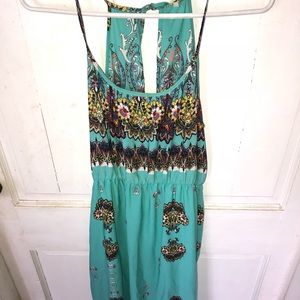 Multi colored maxi dress